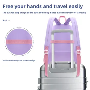 حقيبة مدرسية خفيفة الوزن للمراهقات للبيع . Wholesale lightweight school bag for teenage girls,