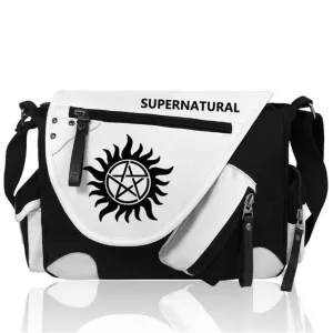 Back to School - Waterproof Unisex Canvas Shoulder Bag