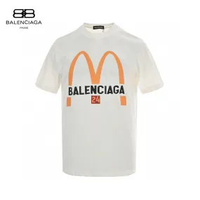 Balenciagas Exclusive Limited Edition McDonalds Themed Graphic T-Shirt in English