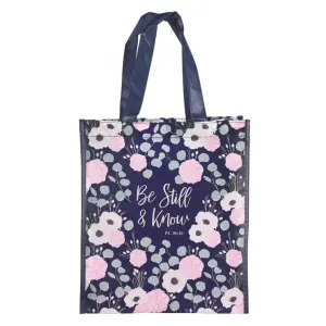 Be Still Shopping Bag  Psalm 46:10