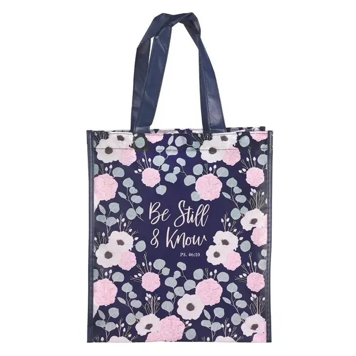 Be Still Shopping Bag  Psalm 46:10