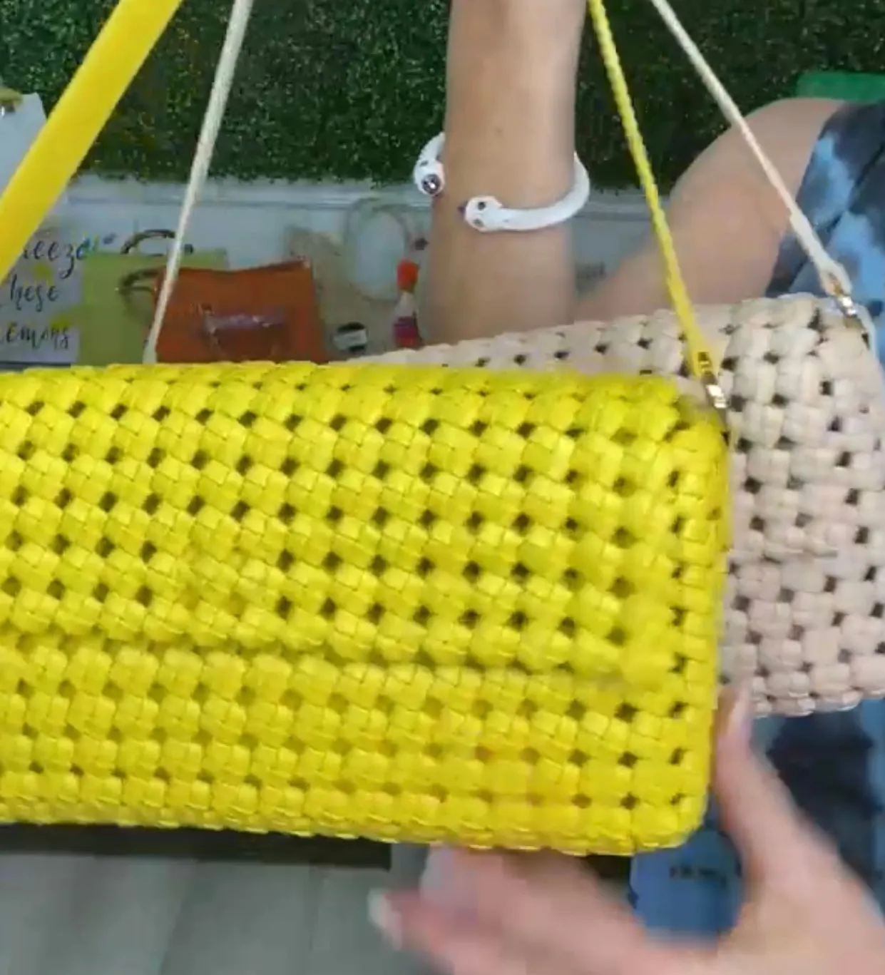 Braided Shoulder Bag