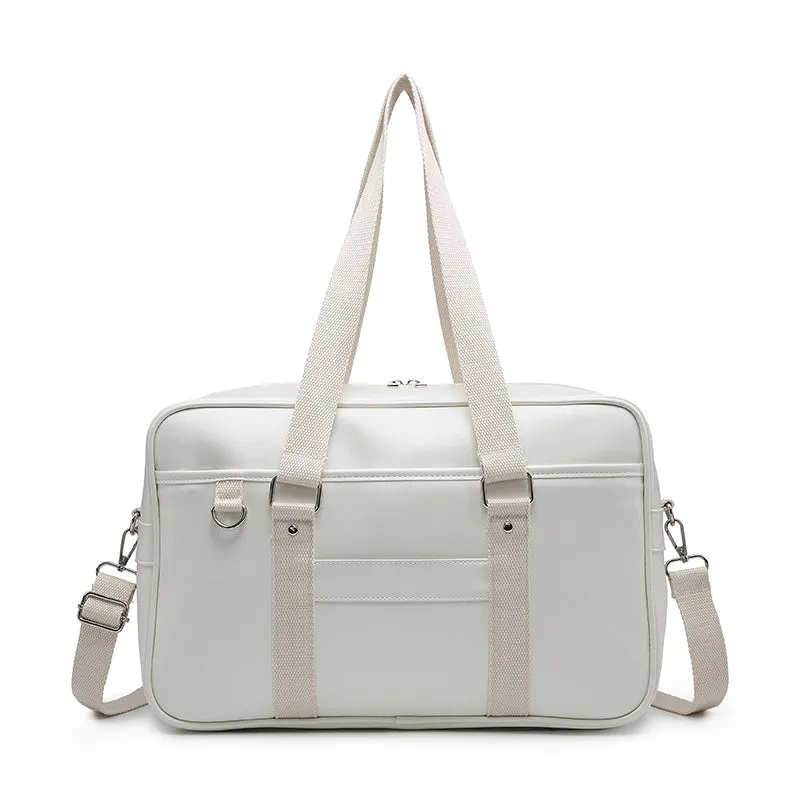 Classic JK Uniform Cherry Sauce Pattern School Bag - Style BY0157