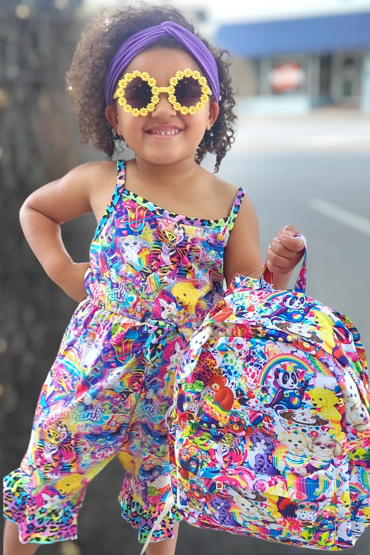 Color backpack