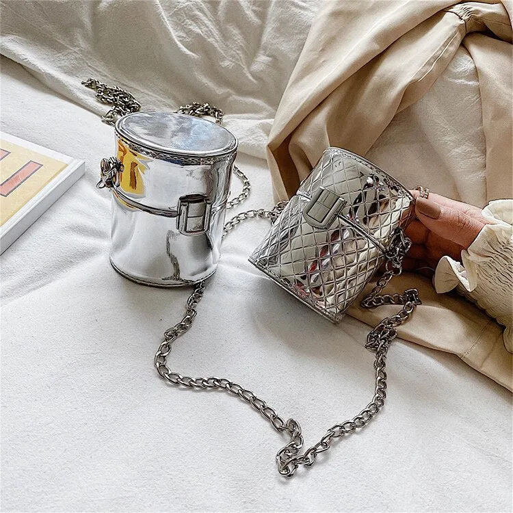 Designer Quilted Bucket Bag