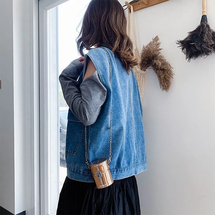 Designer Quilted Bucket Bag