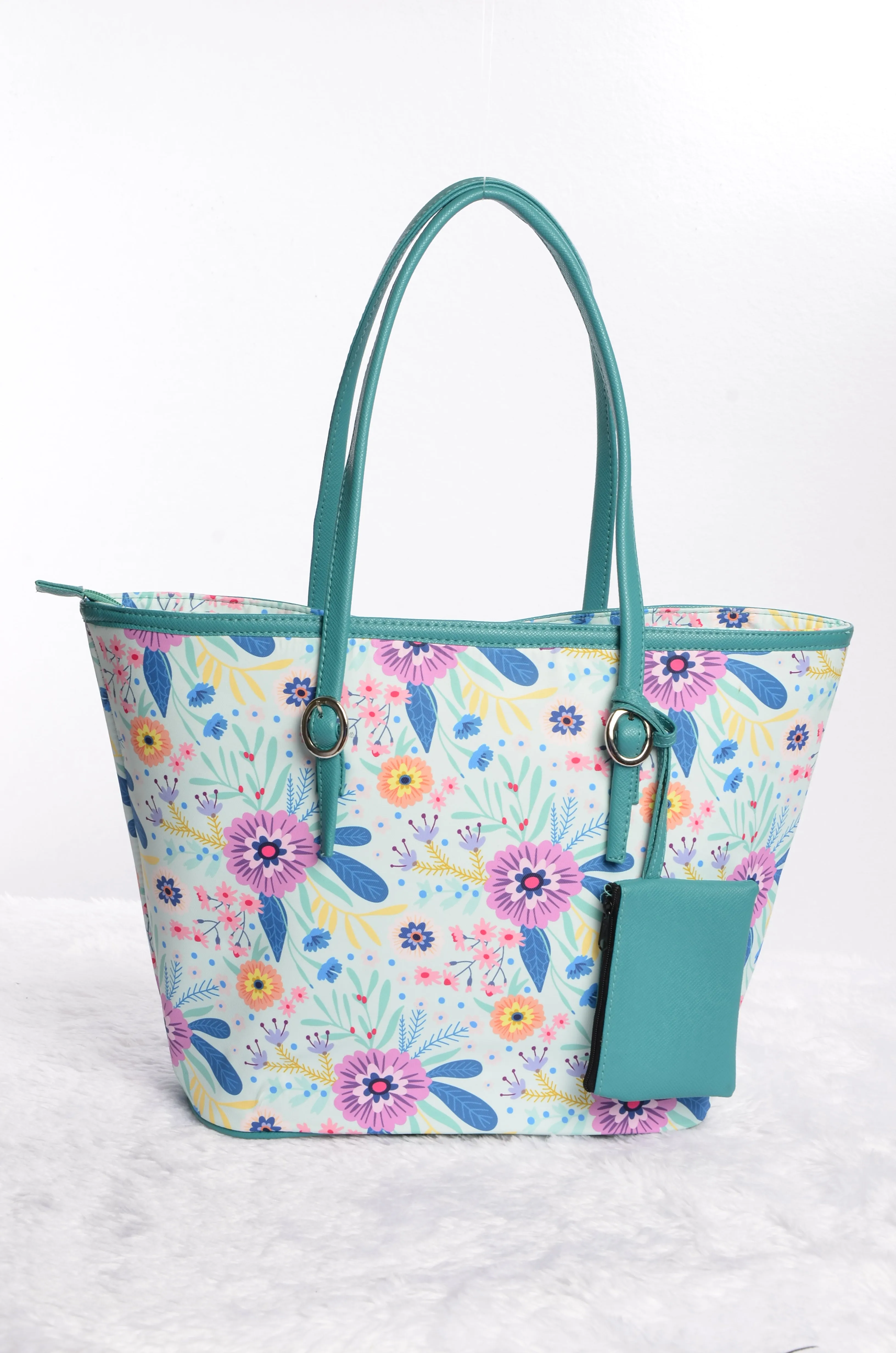 Flower tote bag