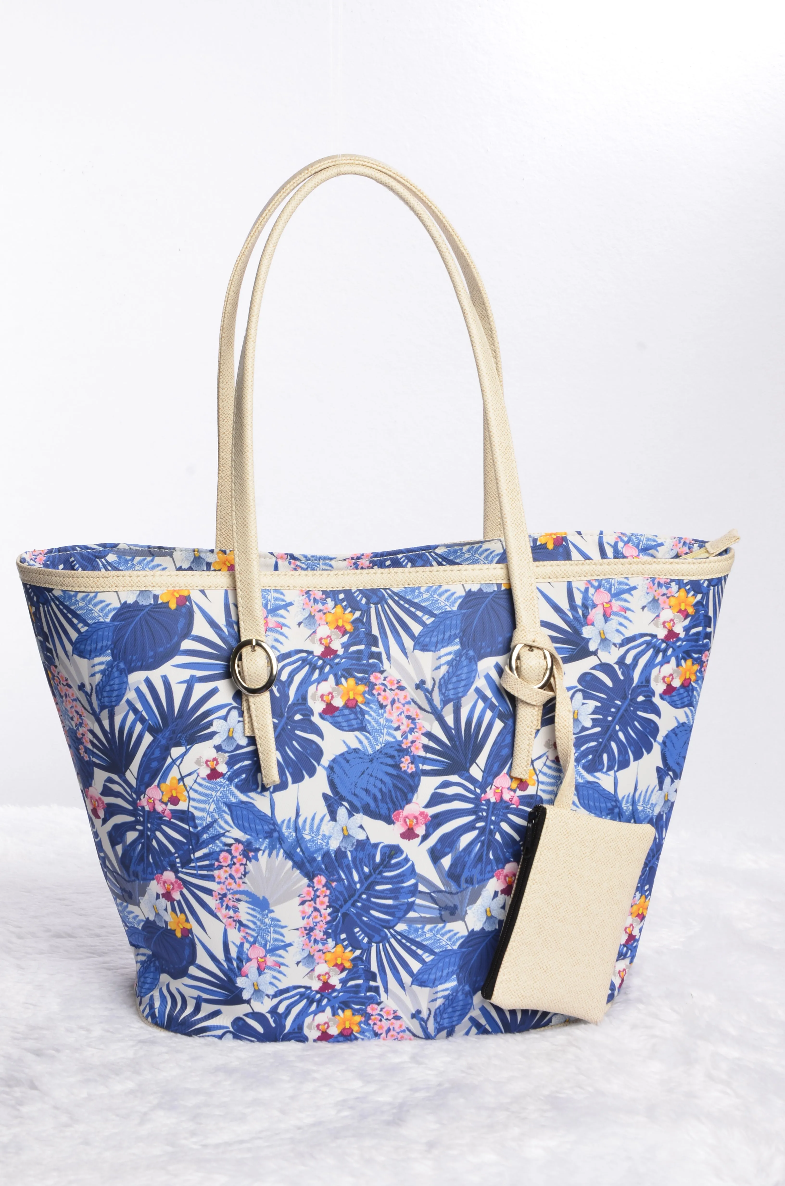 Flower tote bag