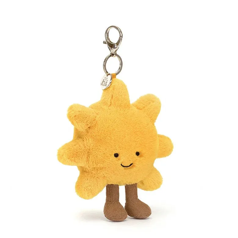 Sure! Heres an optimized title with appealing modifiers:

Charming Jellycat Amuseable Sun Bag Charm - Adorable Plush Accessory

Let me know if you need any more help!