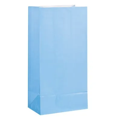 Loot Bags - Baby Blue - 12pc