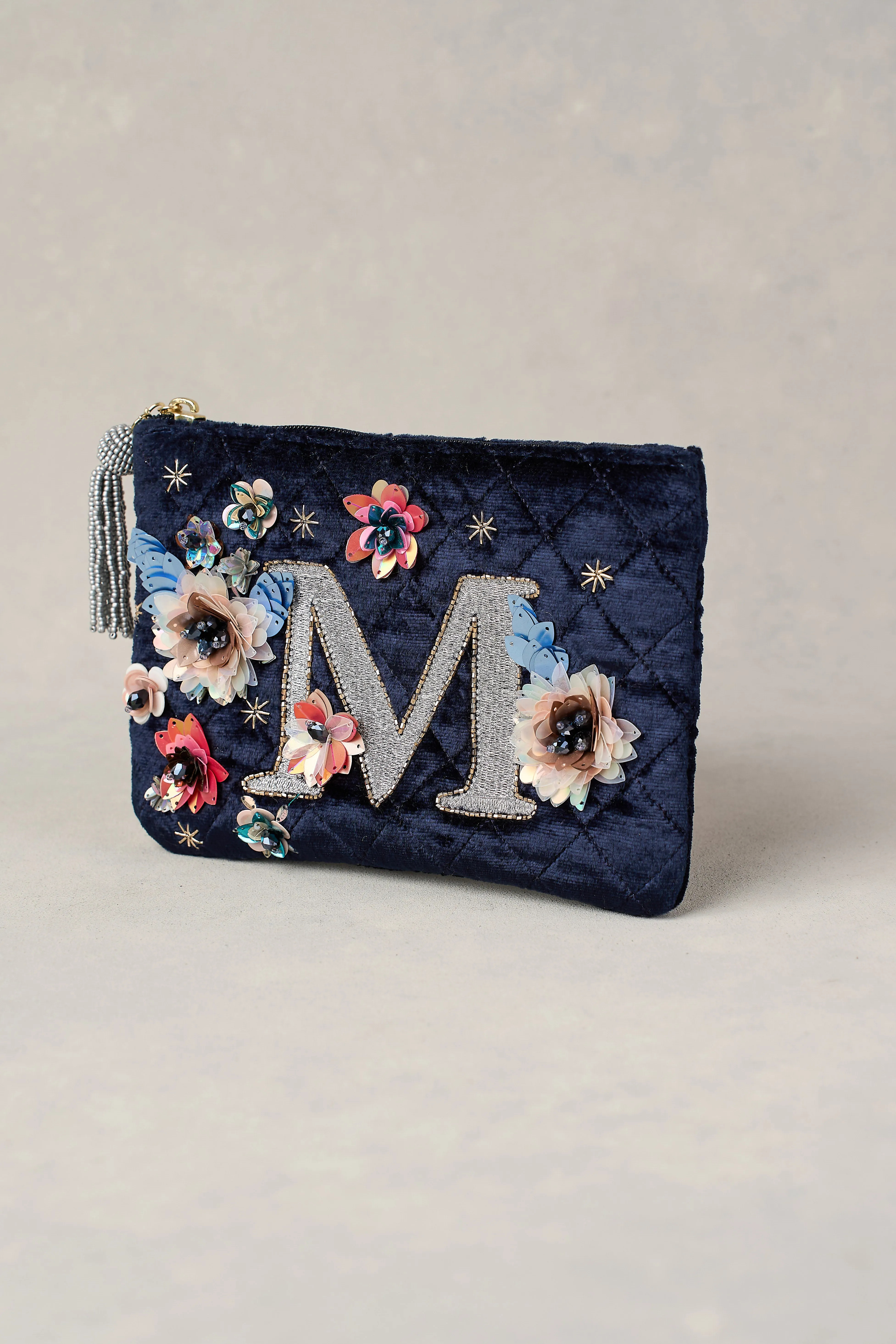 M Monogram Cosmetic Bag - Blue