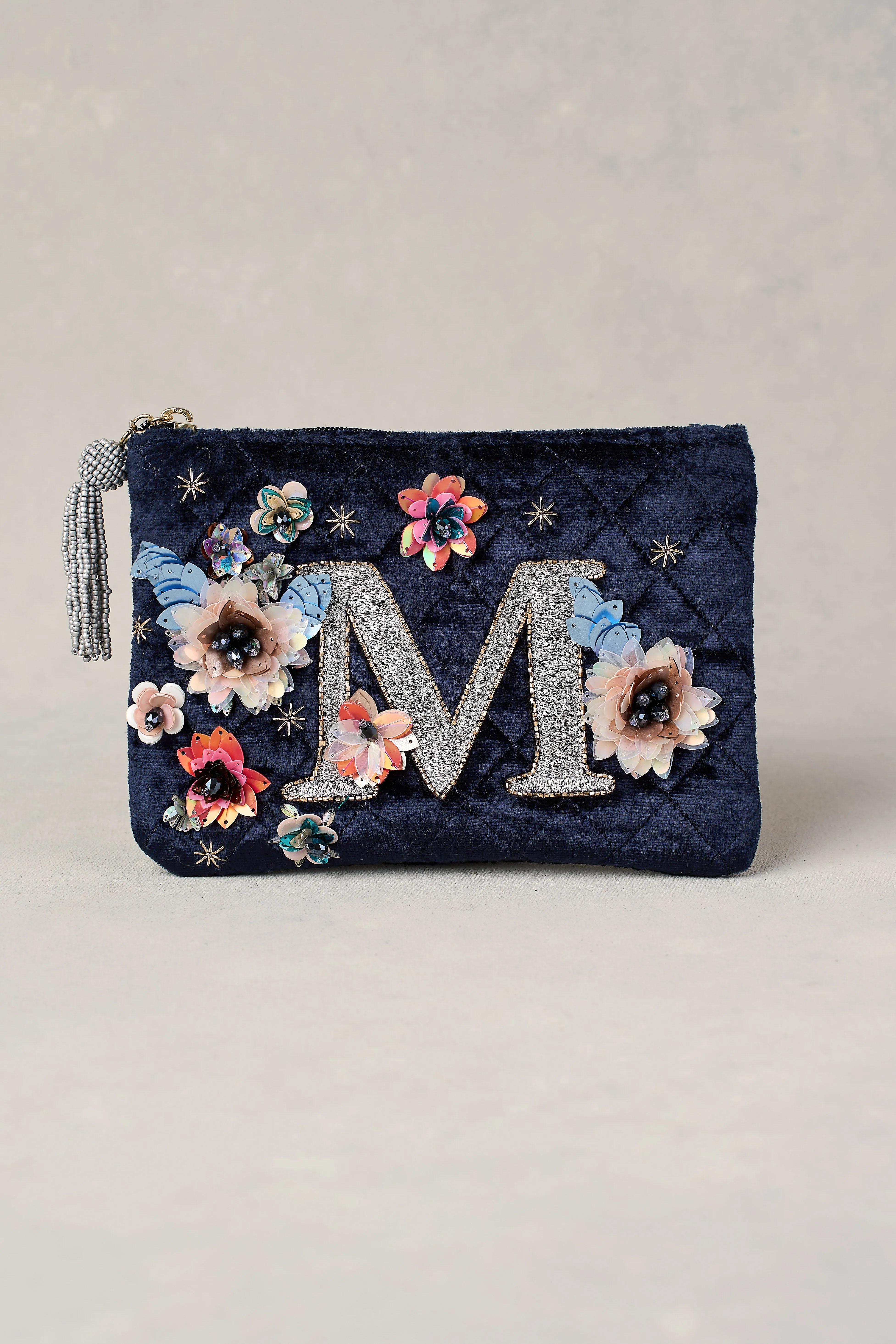 M Monogram Cosmetic Bag - Blue