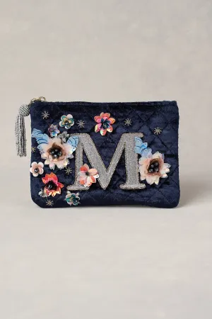 M Monogram Cosmetic Bag - Blue