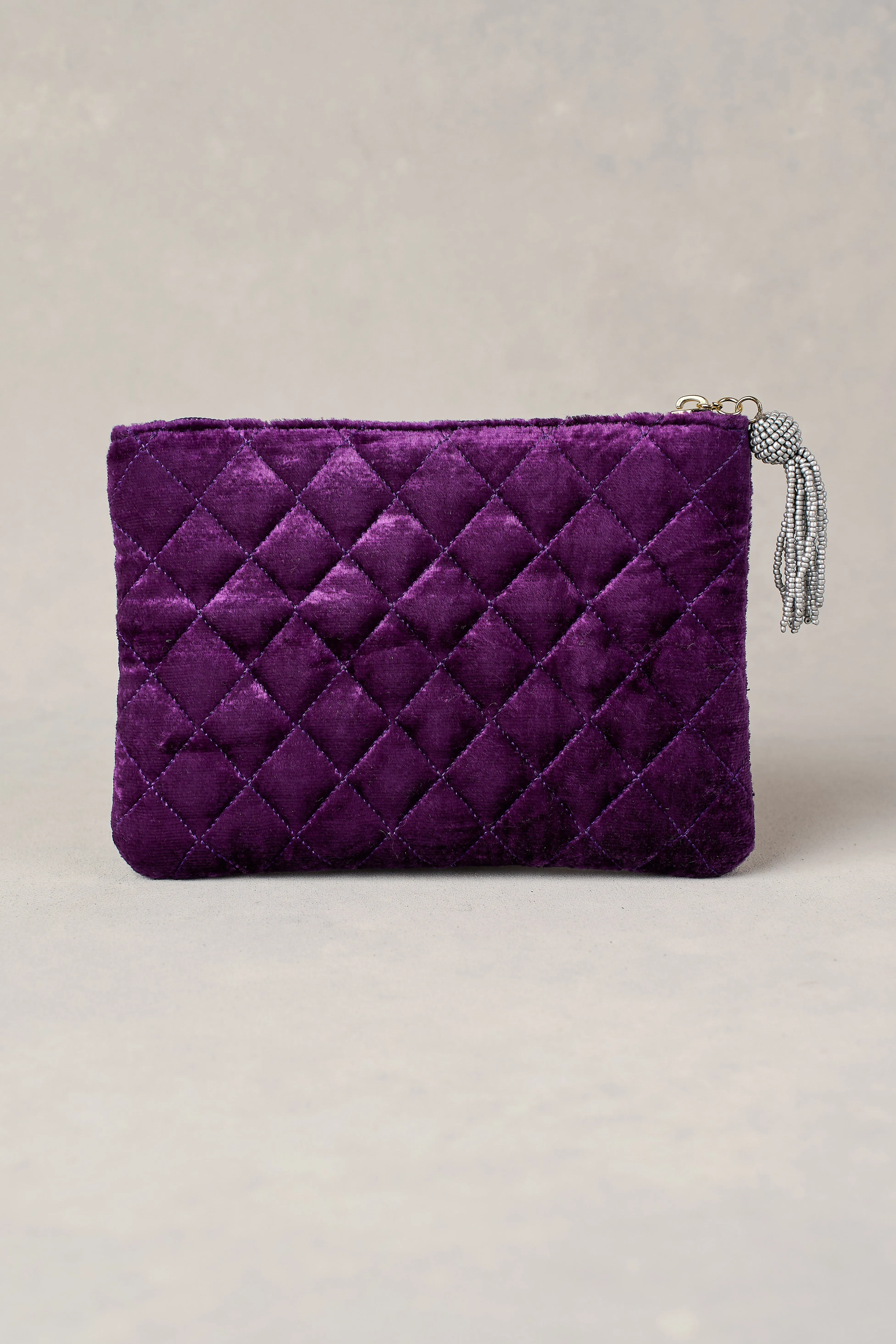 S Monogram Cosmetic Bag - Purple