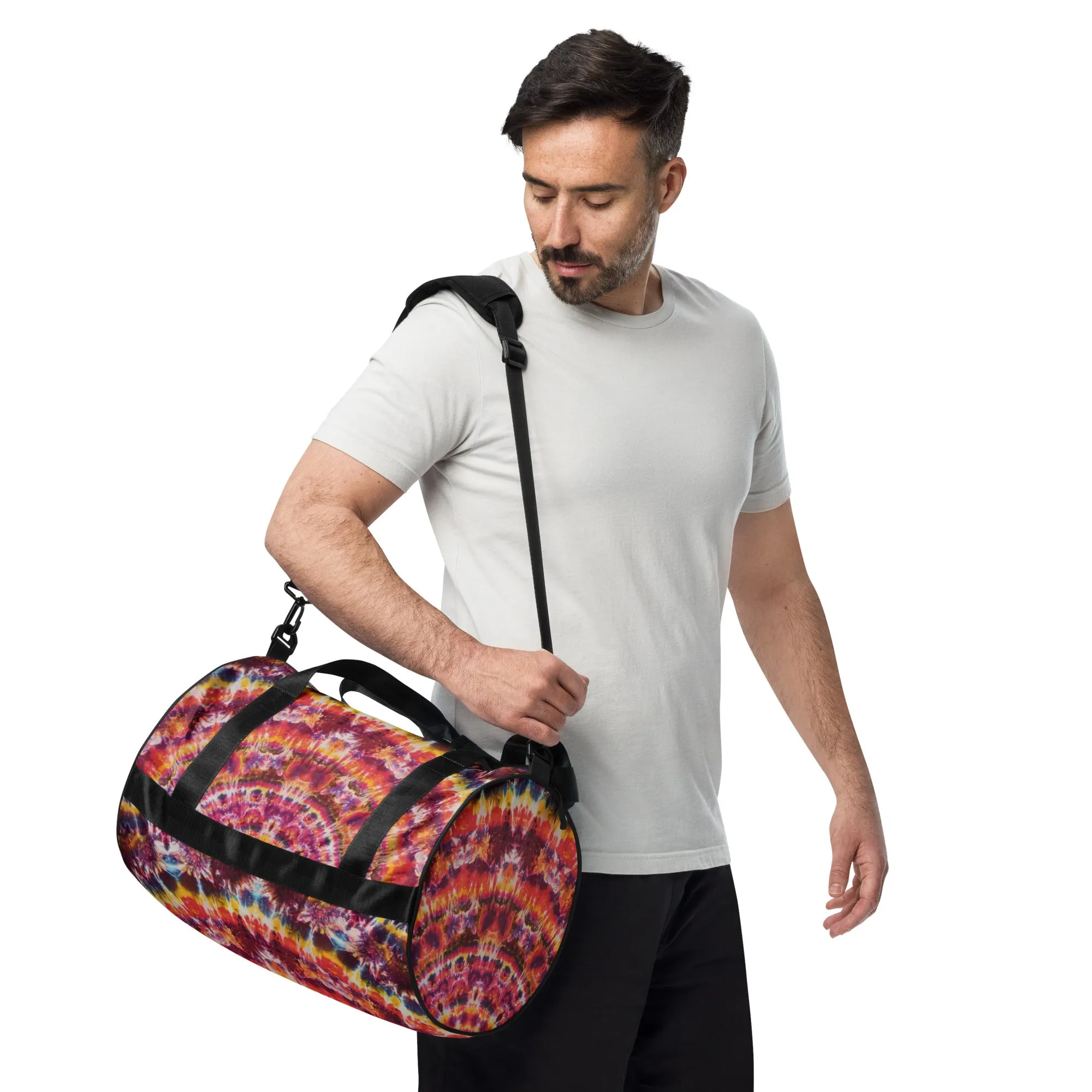 'Sunrise' All-over print gym bag