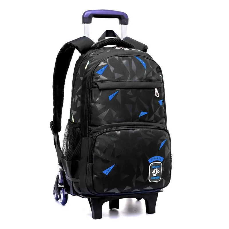 Trolley school bag six rounds