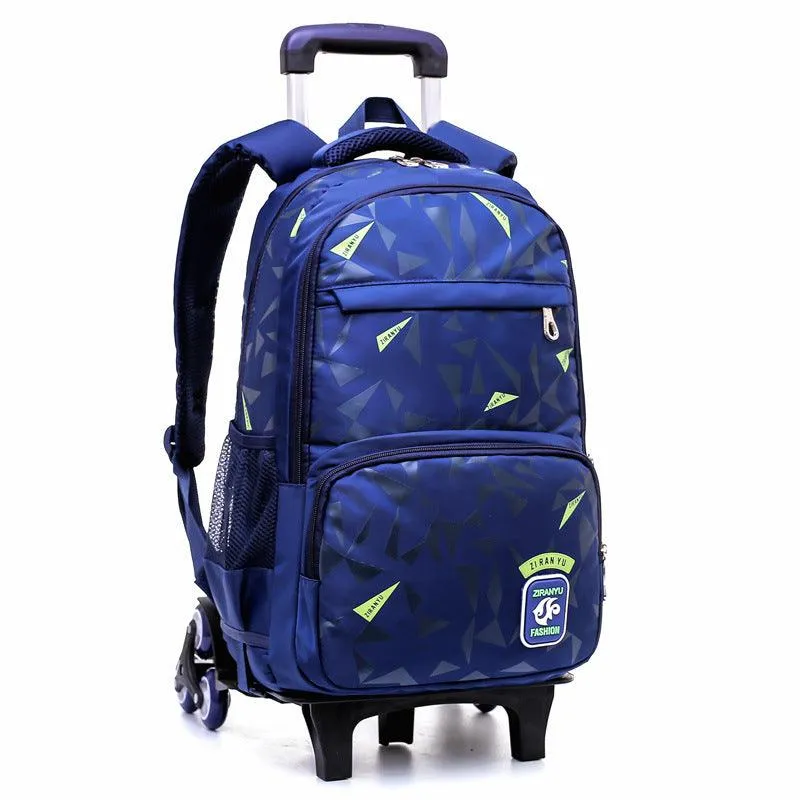 Trolley school bag six rounds