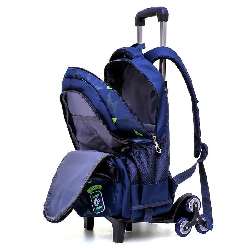 Trolley school bag six rounds