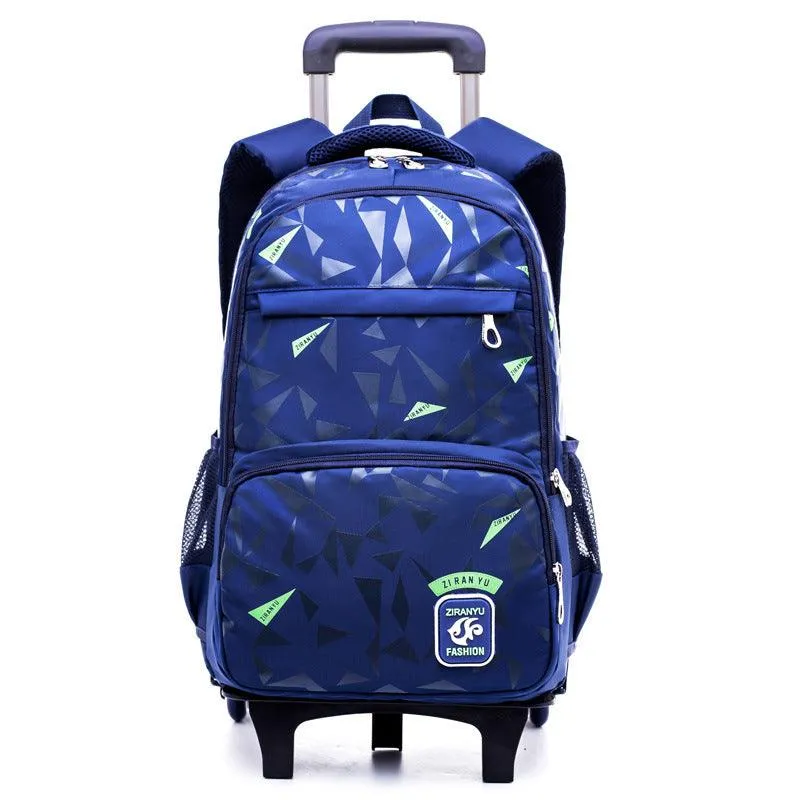 Trolley school bag six rounds