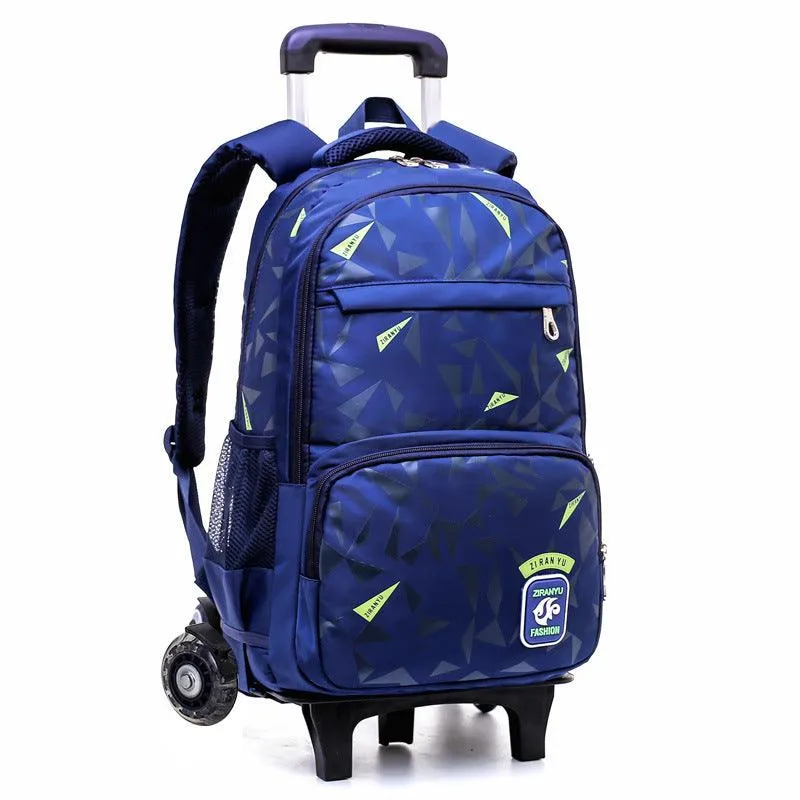 Trolley school bag six rounds